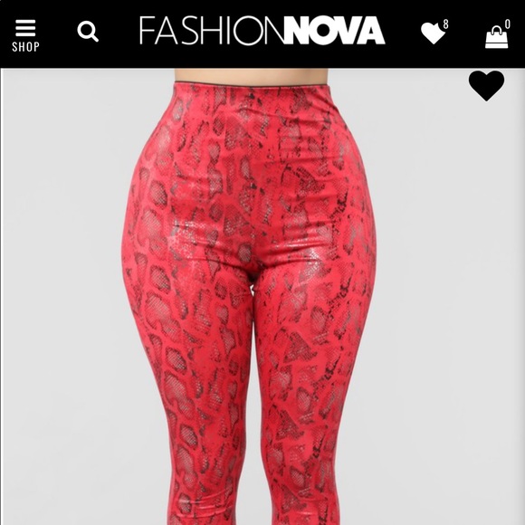 Fashion Nova Pants - Rattle Me up leggings